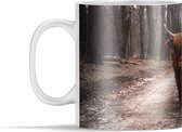 Mok - Schotse hooglander - Dieren - Bomen - 350 ml - Beker