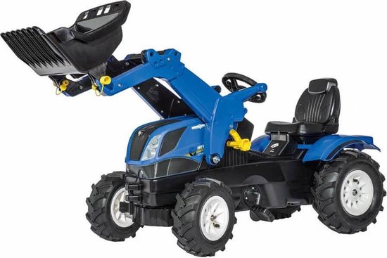 Rolly Toys 611270 RollyFarmtrac NH Tractor met Lader