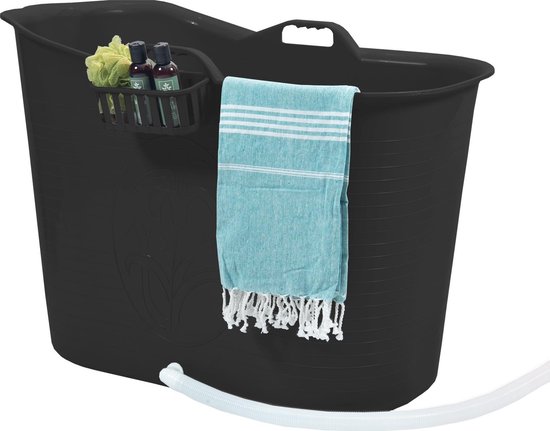 Zitbad Voor Volwassenen - Bath Bucket - Zwart - 200L