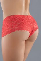 Adore Candy Apple Panty - Red - O/S