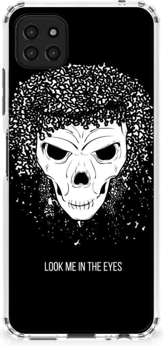 Extreme Case Samsung Galaxy A22 5G Skull Hair