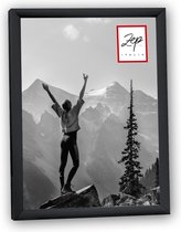 ZEP - Fotolijst - 10x15 cm - Zwart - Kunststof - 1 stuk - KB1