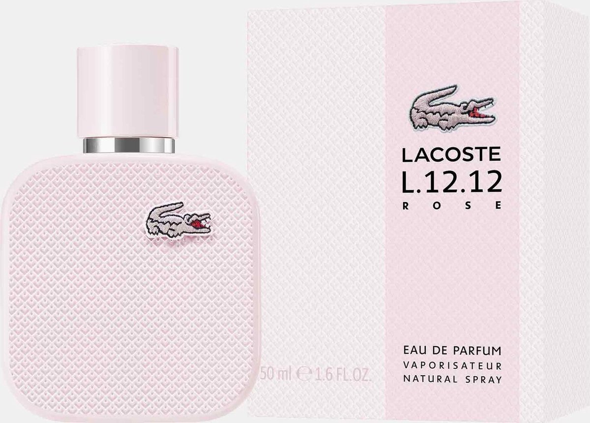 Goedkoopste Lacoste L.12.12 Rose Eau de Parfum 50 ml - Damesgeur