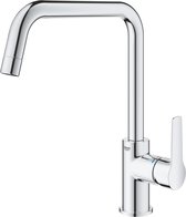 GROHE Start Keukenkraan - Hoge uitloop - 150° draaibereik - Chroom