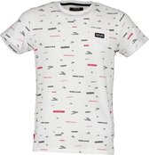 DEELUXE T-shirt met logoprint GRANO White