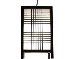 Fine Asianliving Japanse Lamp Shoji Zwart Ushiku B15xD15xH25cm