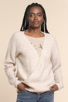 Geisha Trui Pullover 14543 29 Beige Melee Dames Maat - S