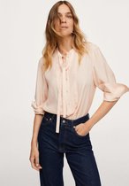 Mango Blouse Blouse Met Streep 17013793 04 Dames Maat - M