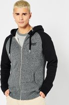 Superdry Heren Trui Geborduurde Vintage Logo baseballhoodie met rits