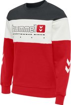 Hummel sportief sweatshirt musa Zwart-L (L)