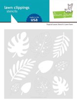 Tropical Leaves Stencils (LF2625)