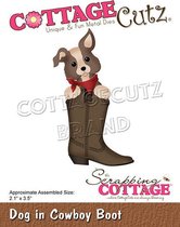CottageCutz Dog in Cowboy Boot (CC-894)