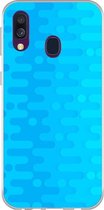 Smartphonebooster Telefoonhoesje - Back Cover - Geschikt Voor Samsung Galaxy A40 - Blue En Blue