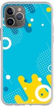 Smartphonebooster Telefoonhoesje - Back Cover - Geschikt Voor Apple IPhone 11 Pro - Blue En Blue