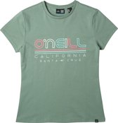 O'Neill T-Shirt Girls All Year Ss T-Shirt Blauwgroen 176 - Blauwgroen 100% Katoen Round Neck