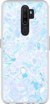 Smartphonebooster Telefoonhoesje - Back Cover - Geschikt Voor Oppo A5 (2020) - Blue En Blue
