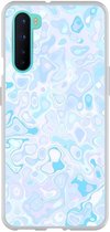 Smartphonebooster Telefoonhoesje - Back Cover - Geschikt Voor OnePlus Nord - Blue En Blue