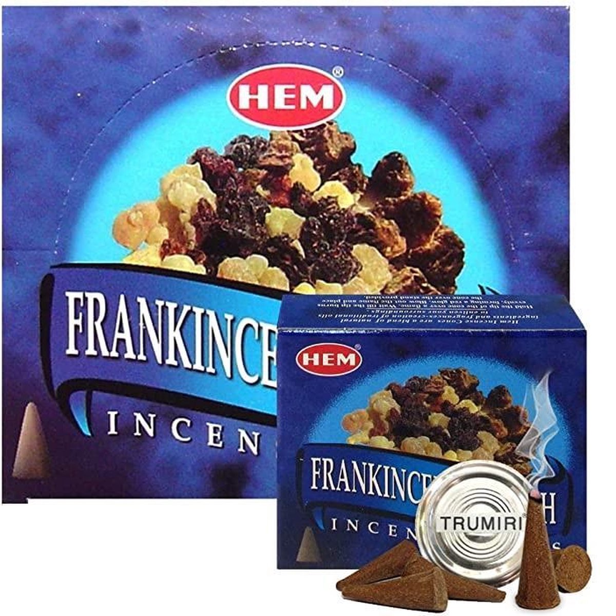 HEM Wierook Kegel Frankincense Myrrh (12 pakjes)