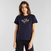 Dedicated - Mysen Peanuts Friends - Unisex - T-shirt - Donkerblauw - L