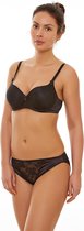 PD Dames Lingerie Voorgevormde beugel comfort BH (10082) - WINTERSALE - Maat 70C - ZWART