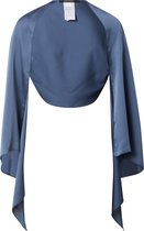Swing bolero Duifblauw-L