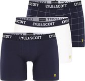 Lyle & Scott boxershorts austin Wit-M