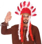 Indiase Hoofdtooi Rood