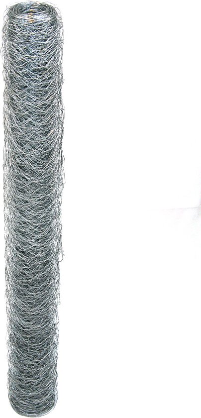 Grillage pour poules | 100 cm | 50 m | 50mm | 0,7 mm | Galvanisé