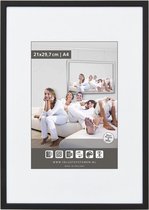 Aluminium Fotolijst - Profiel M125 - 70 x 100 cm - Zwart Mat