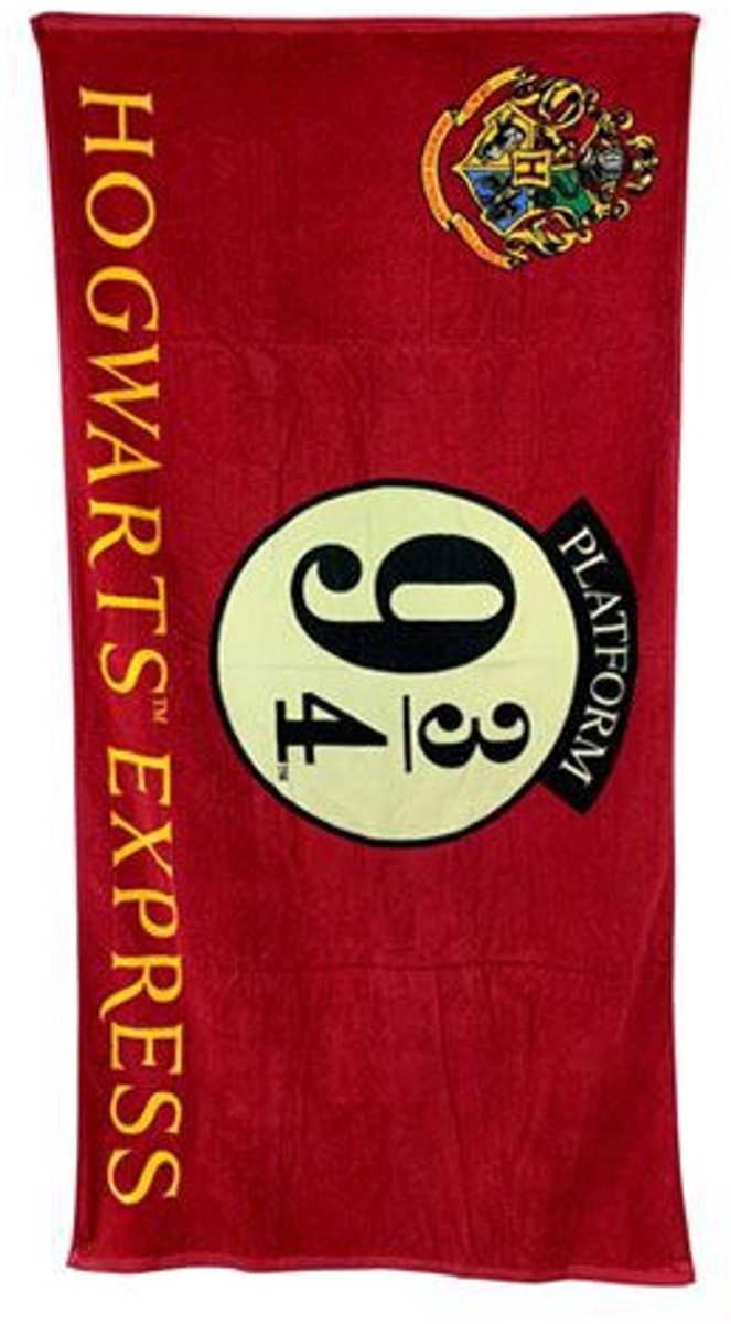 Handdoek Harry Potter "Hogwarts 9 3/4 Express"