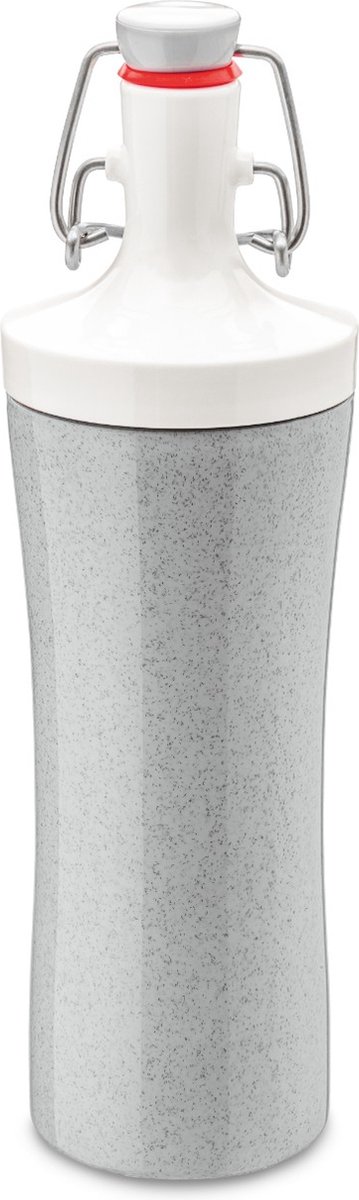 Waterfles, 425 ml, Organic Grijs - Koziol | Plopp To Go