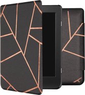 Hoesje geschikt voor Kobo Nia - iMoshion Design Slim Hard Case Bookcase - Black Graphic