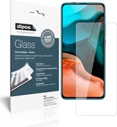 dipos I 2x Pantserfolie helder compatibel met Xiaomi Redmi K30 Pro Zoom Beschermfolie 9H screen-protector (expres kleiner dan het glas omdat het gebogen is)