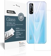 dipos I 2x Pantserfolie helder compatibel met Oppo Realme Narzo 20 Pro Achterkant Beschermfolie 9H screen-protector (expres kleiner dan het glas omdat het gebogen is)