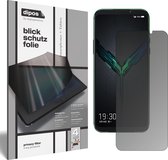 dipos I Privacy-Beschermfolie mat compatibel met Xiaomi Black Shark 3S Privacy-Folie screen-protector Privacy-Filter (expres kleiner dan het glas omdat het gebogen is)