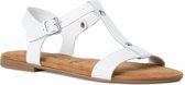 Tamaris Dames Sandaal 1-1-28149-26 100 wit wijd Maat: 42 EU