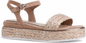 Marco Tozzi BY GUIDO MARIA KRETSCHMER Dames Sandaaltje 2-2-88701-26 478 beige F-breedte Maat: 40 EU