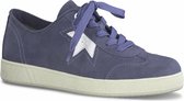 Jana Dames Sneaker 23610-802 Jeansblauw - Maat 40