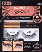 Kiss My Face - Magnetic Eyeliner & Lash Kit - Magnetic False Eyelashes With Eyeliner 07 Charm