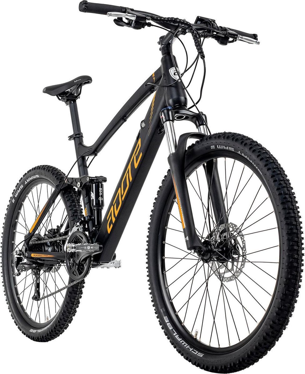 Adore Fiets(elektrisch)E Mountainbike 27.5'' Xpose E Bike 250 Watt Li Ion 36V 14 Ah 504 Wh 48 cm