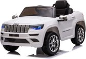 Jeep Grand Cherokee - Wit - Softstart - 12 Volt | Elektrische Kinderauto | Met afstandsbediening | Kinderauto voor 1 tot 6 jaar