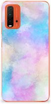 Telefoon Hoesje Xiaomi Redmi 9T | Poco M3 Silicone Back Case Watercolor Light