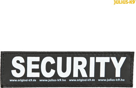 Markeer Bevatten Hertogin Julius K9 Tekstlabel – Security klein | bol.com