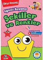 Eğitici Boyama   Şekiller ve Renkler Okul Öncesi