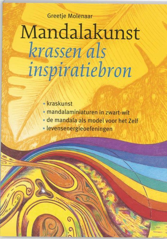 Cover van het boek 'Mandalakunst - krassen als inspiratiebron' van Greetje Molenaar