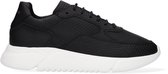 Rehab Hedley Triangle Lage sneakers - Leren Sneaker - Heren - Zwart - Maat 43