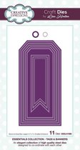 Creative Expressions Stans - Labels - Diverse formaten - Set van 13