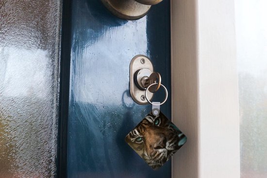 Porte-clés - Cadeaux à distribuer - Jungle - Tigre - Animaux sauvages - Plastique