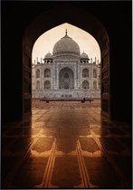 Poster van een doorkijk in India - 30x40 cm