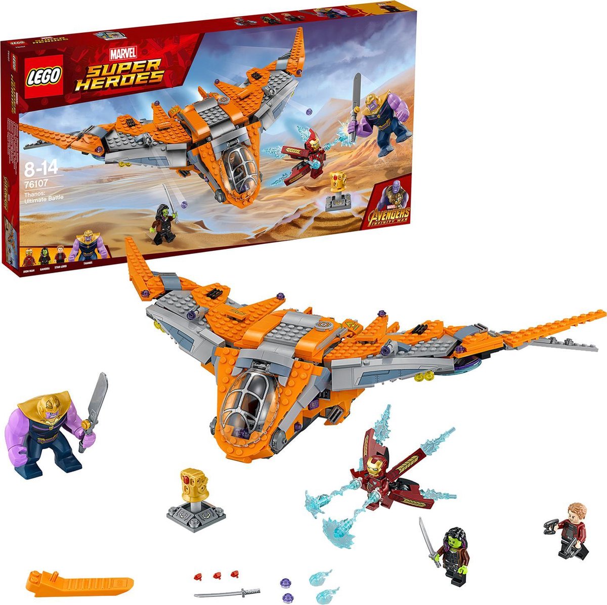 LEGO Marvel Super Heroes Avengers Thanos: het ultieme duel 76107 — afbeelding 3